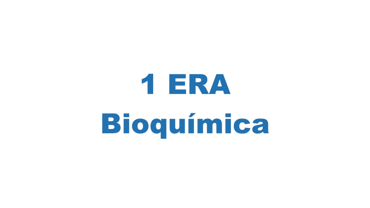 Curso 1 ERA Bioquímica